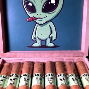 Box of Far Out cigars