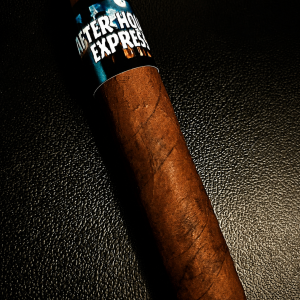 After Hours Express cigar on table